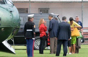 Patricia Amorim encontrou com Barack Obama