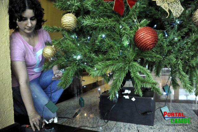 Copel orienta sobre cuidados com a decoração de natal.