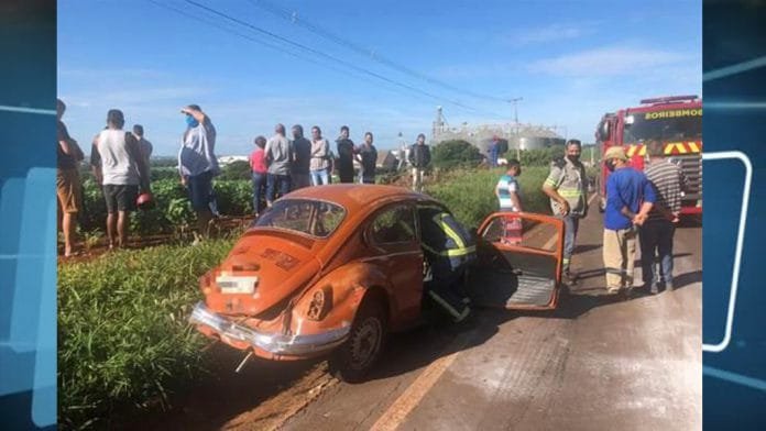 fusca-acidente